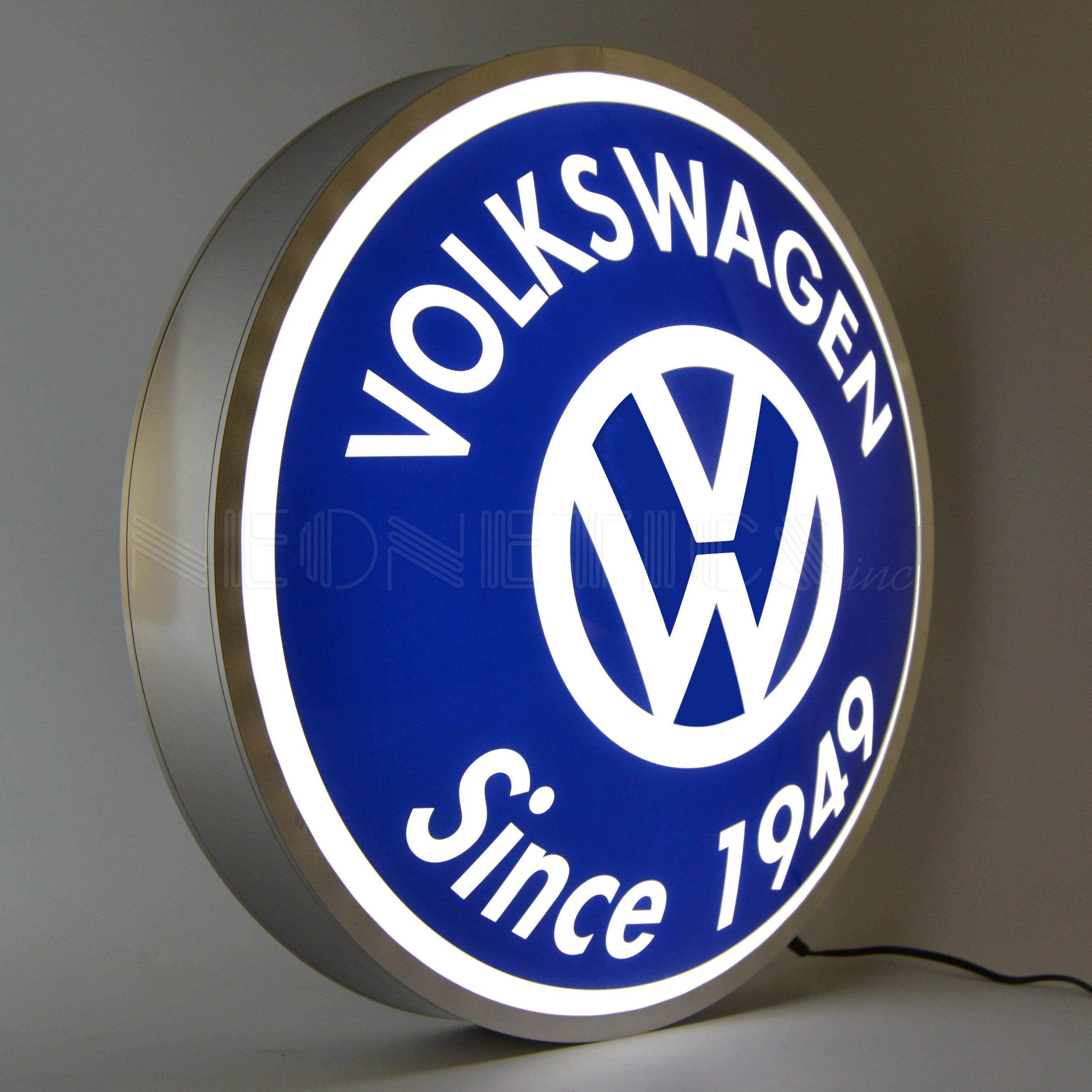 Volkswagen Since 1949 Backlit LED Sign (15")