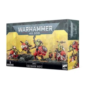 Warhammer 40,000 - 50-54, Orks, Squighog Boyz