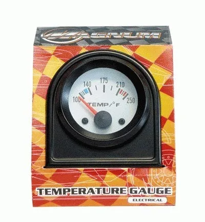 White Face Electric Temperature Gauge