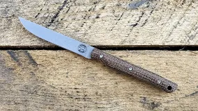 White River Knife & Tool Exodus 3 Adventurecraft Fixed Blade 3.15in S35VN Steel Micarta Handles