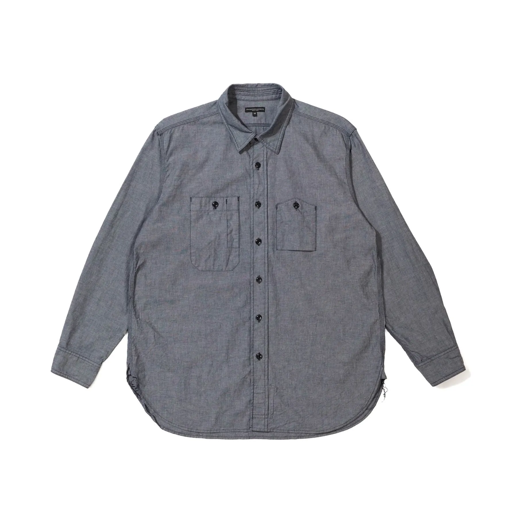 Work Shirt - Indigo Cotton Chambray