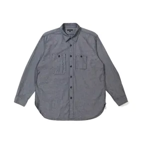 Work Shirt - Indigo Cotton Chambray