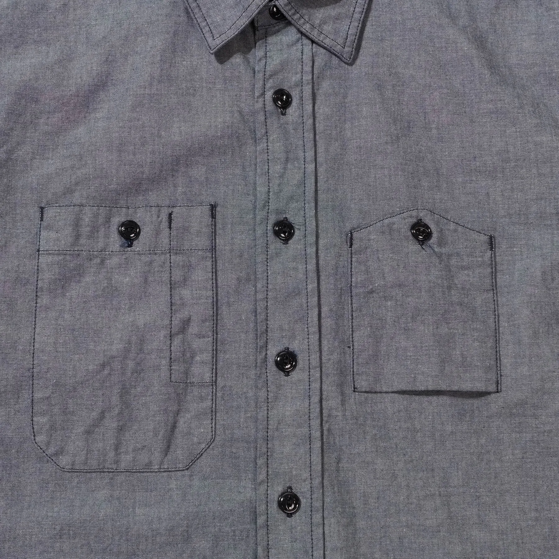 Work Shirt - Indigo Cotton Chambray