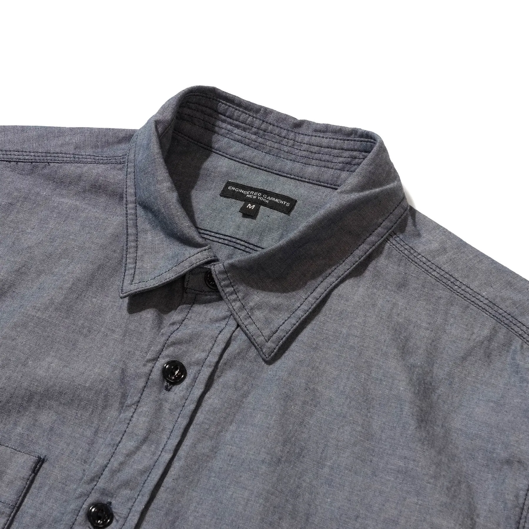 Work Shirt - Indigo Cotton Chambray