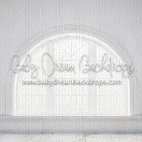 X Drop Backlit Arched Window (WM)